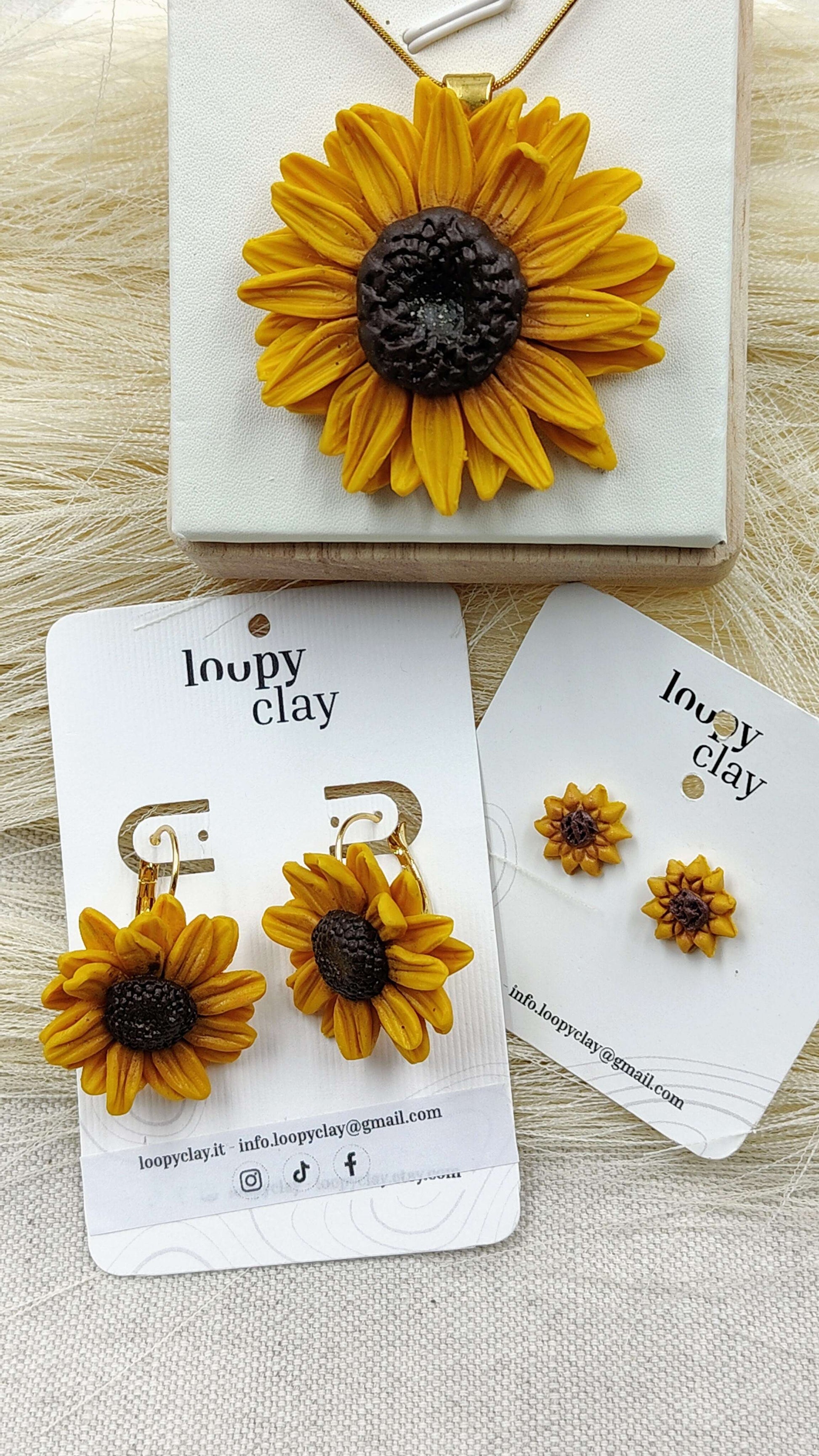 Collana Girasole | Cabochon Vintage Style