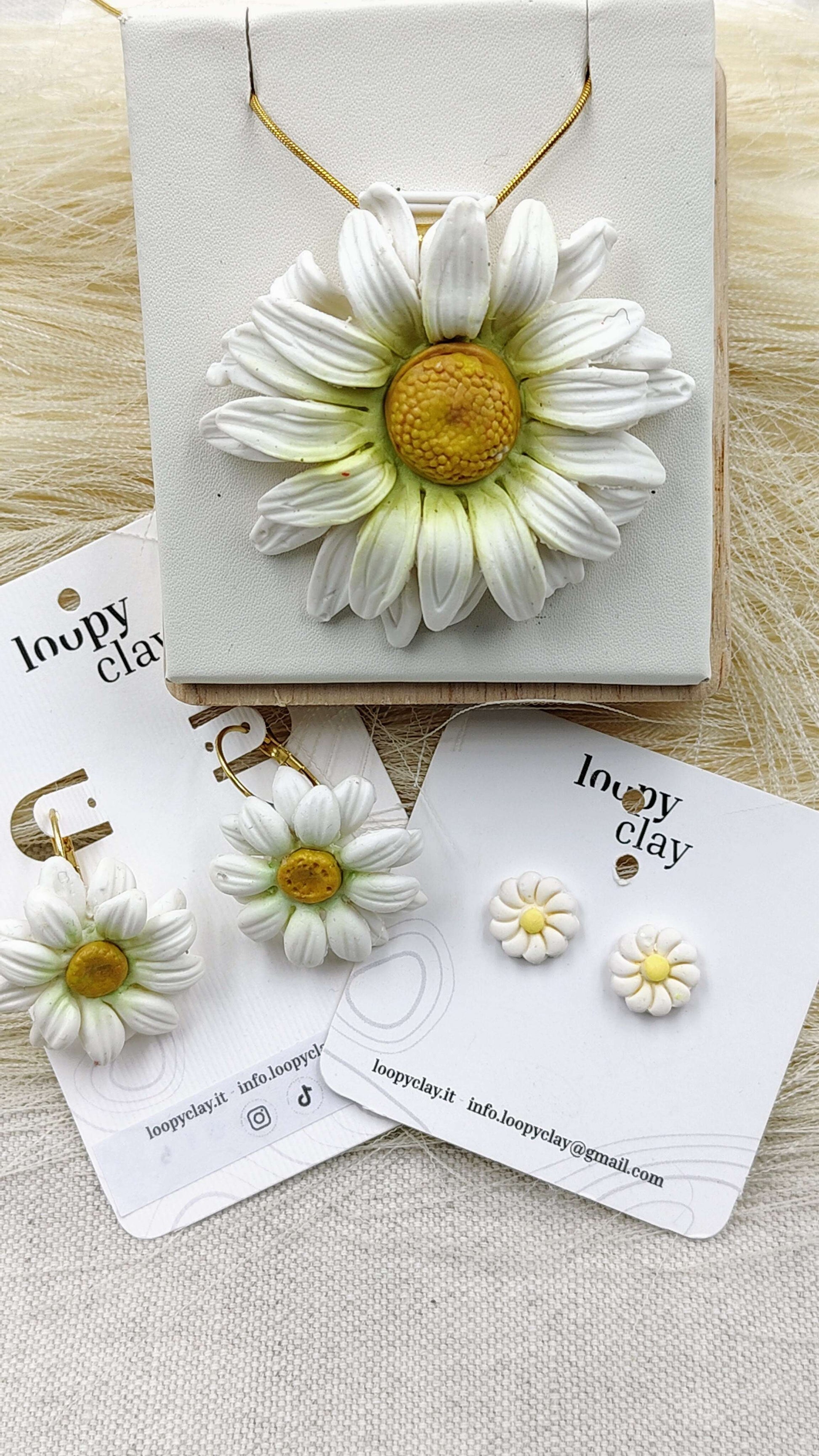 Orecchini Margherita Vintage | Eleganza retrò cabochon