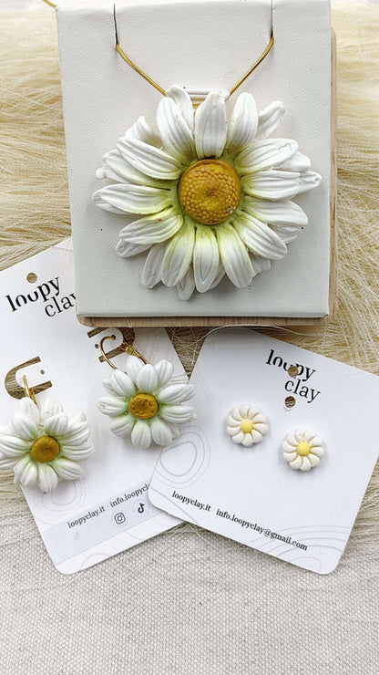 Orecchini Margherita Vintage | Eleganza retrò cabochon