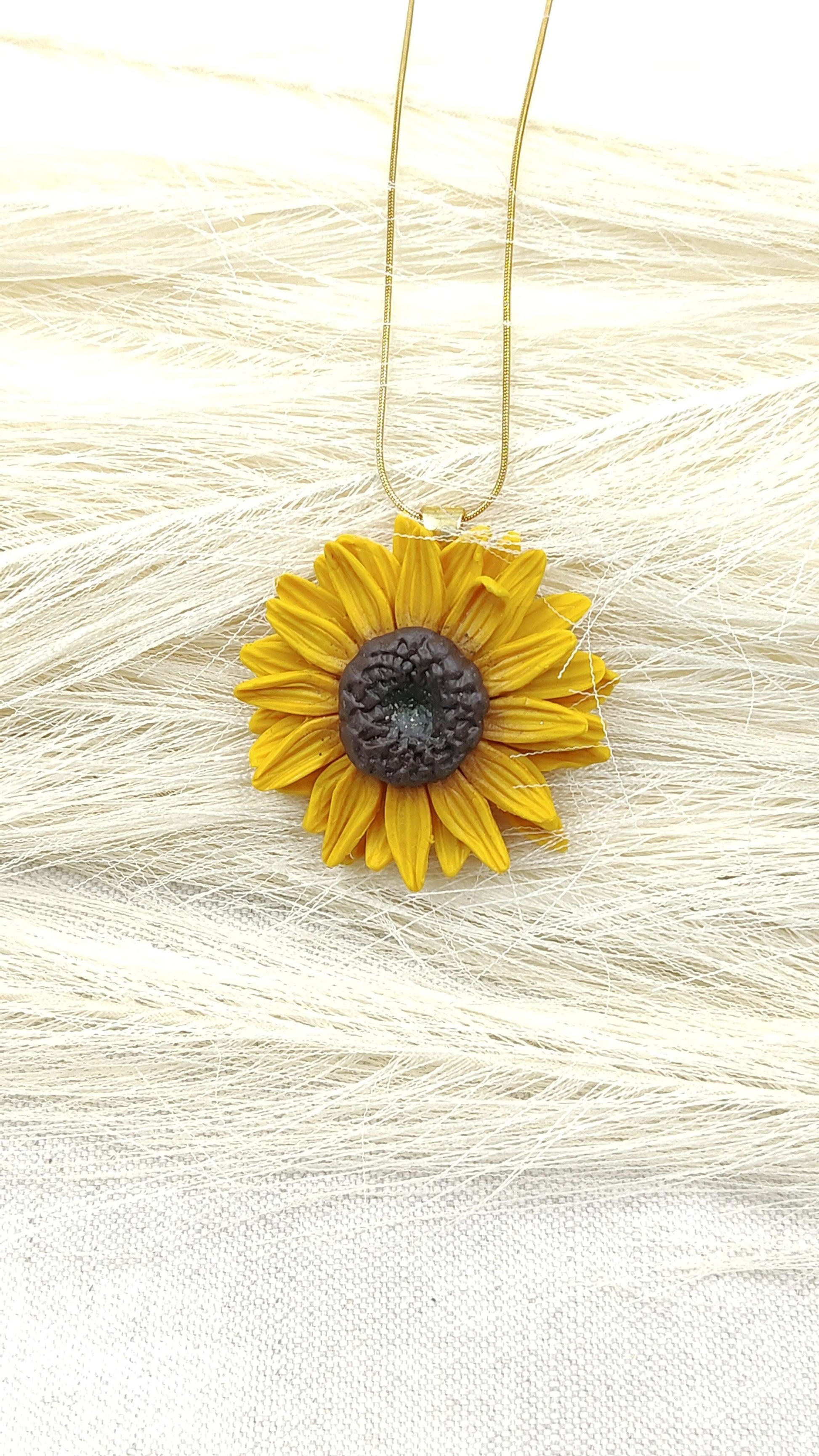 Collana Girasole | Cabochon Vintage Style