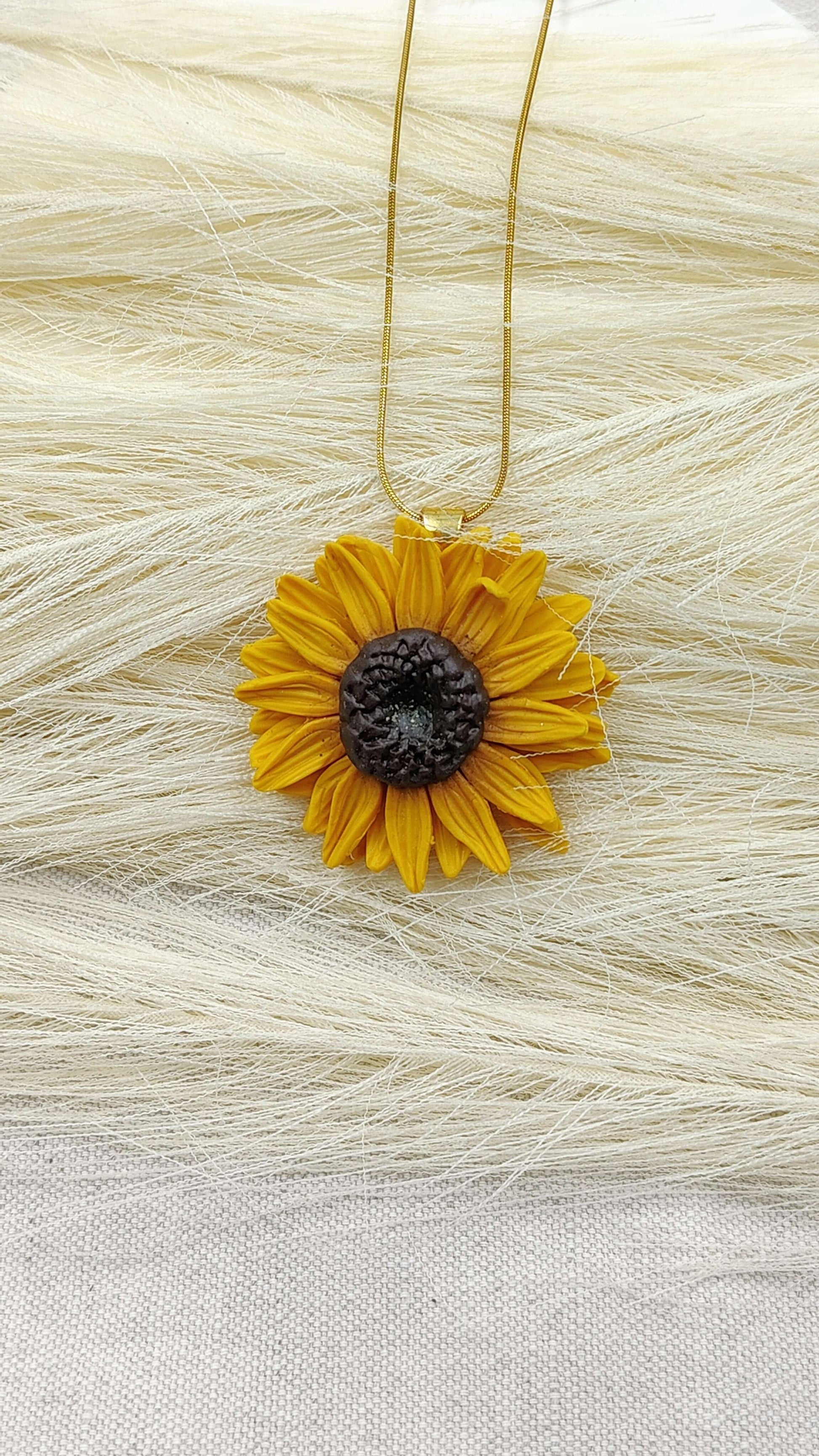 Collana Girasole | Cabochon Vintage Style