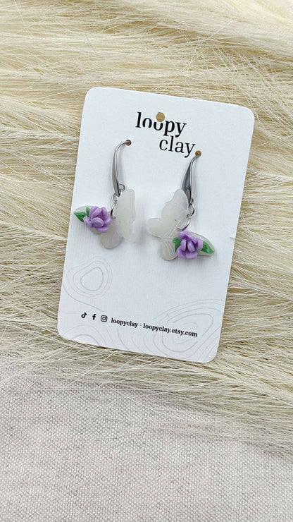 Orecchini Farfalla in Acciaio | Contemporaneità e Natura