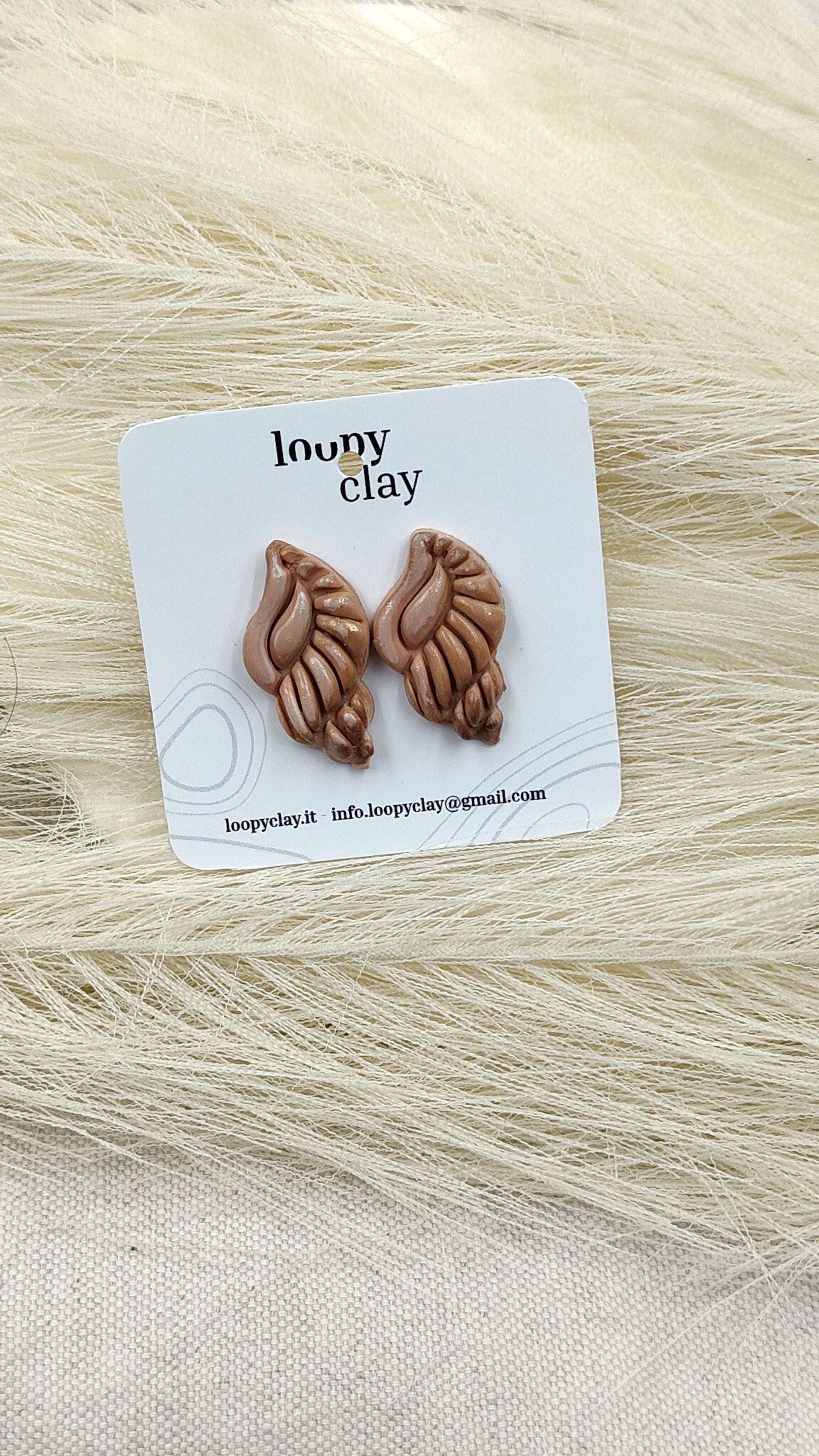 Orecchini Conchiglia Mare Estate Anallergici Leggeri