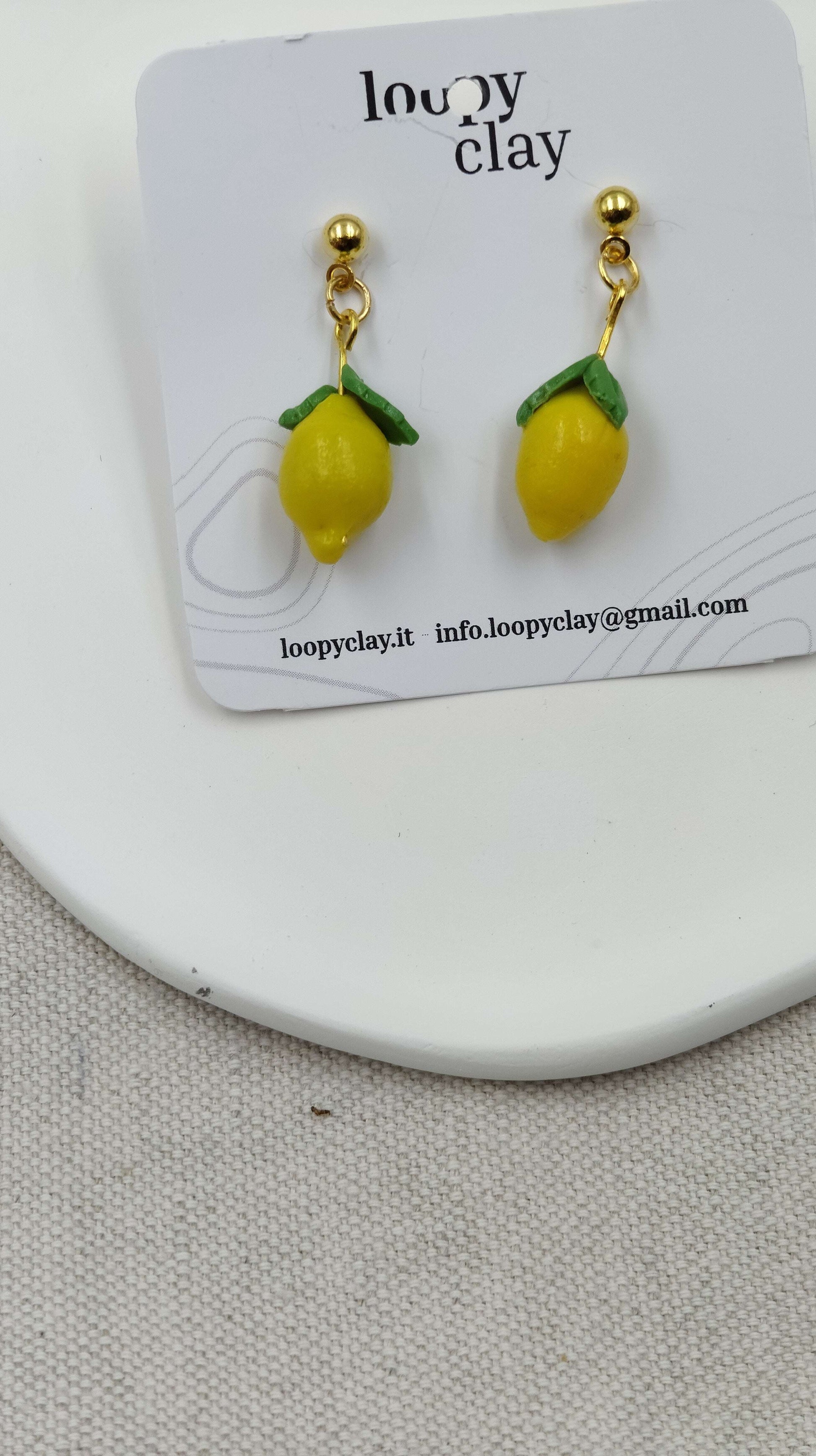 Orecchini Fragole e Limoni Kawaii | Freschezza Fruttata