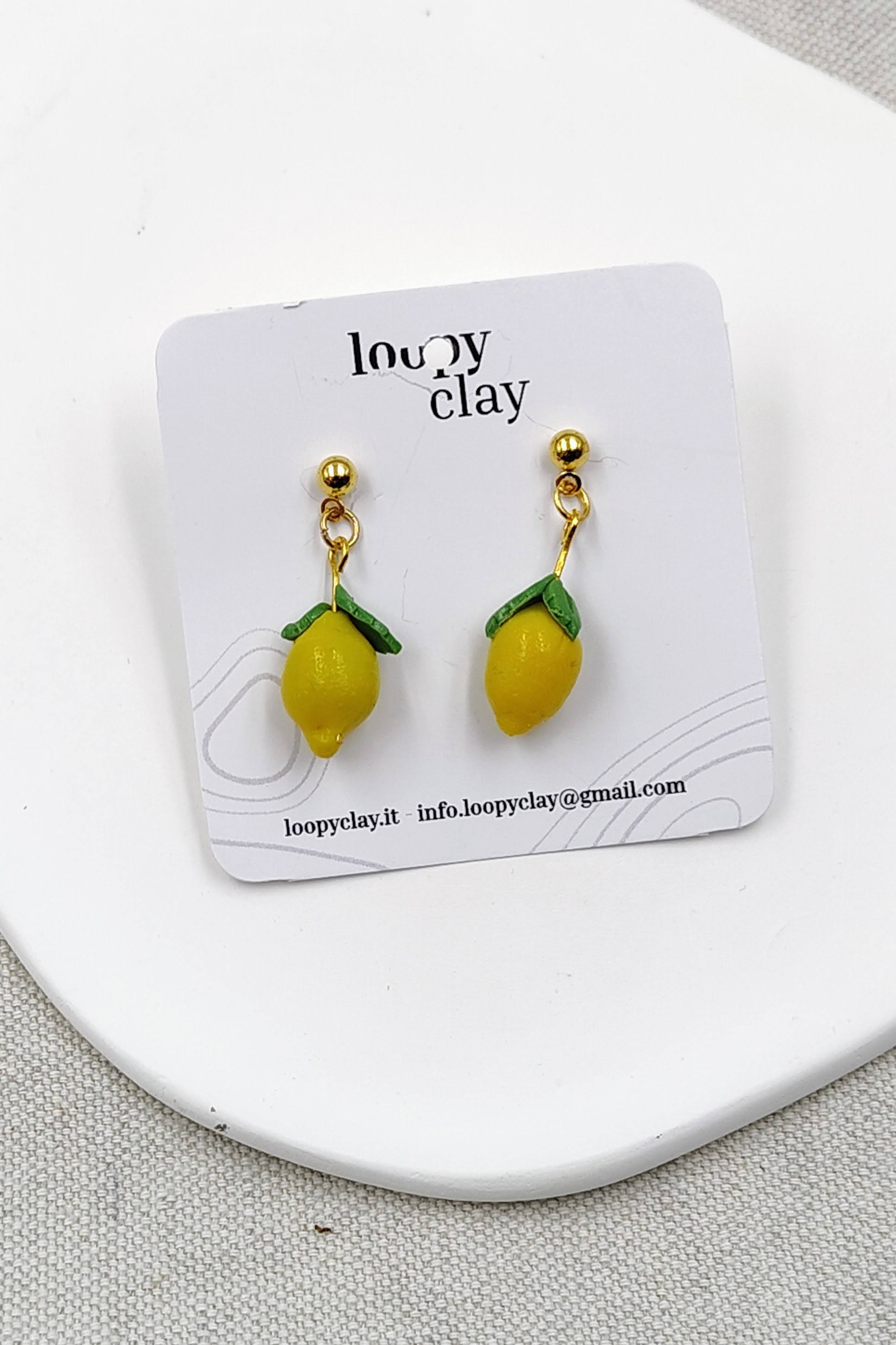 Orecchini Fragole e Limoni Kawaii | Freschezza Fruttata