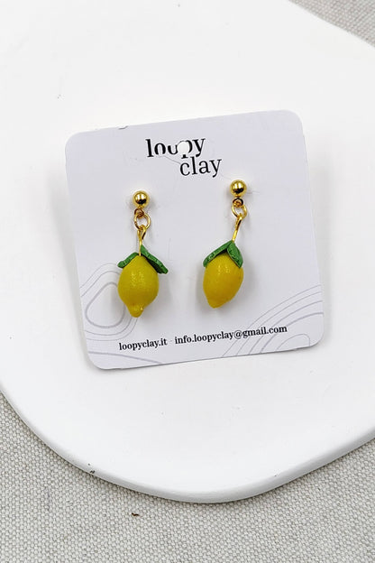 Orecchini Fragole e Limoni Kawaii | Freschezza Fruttata