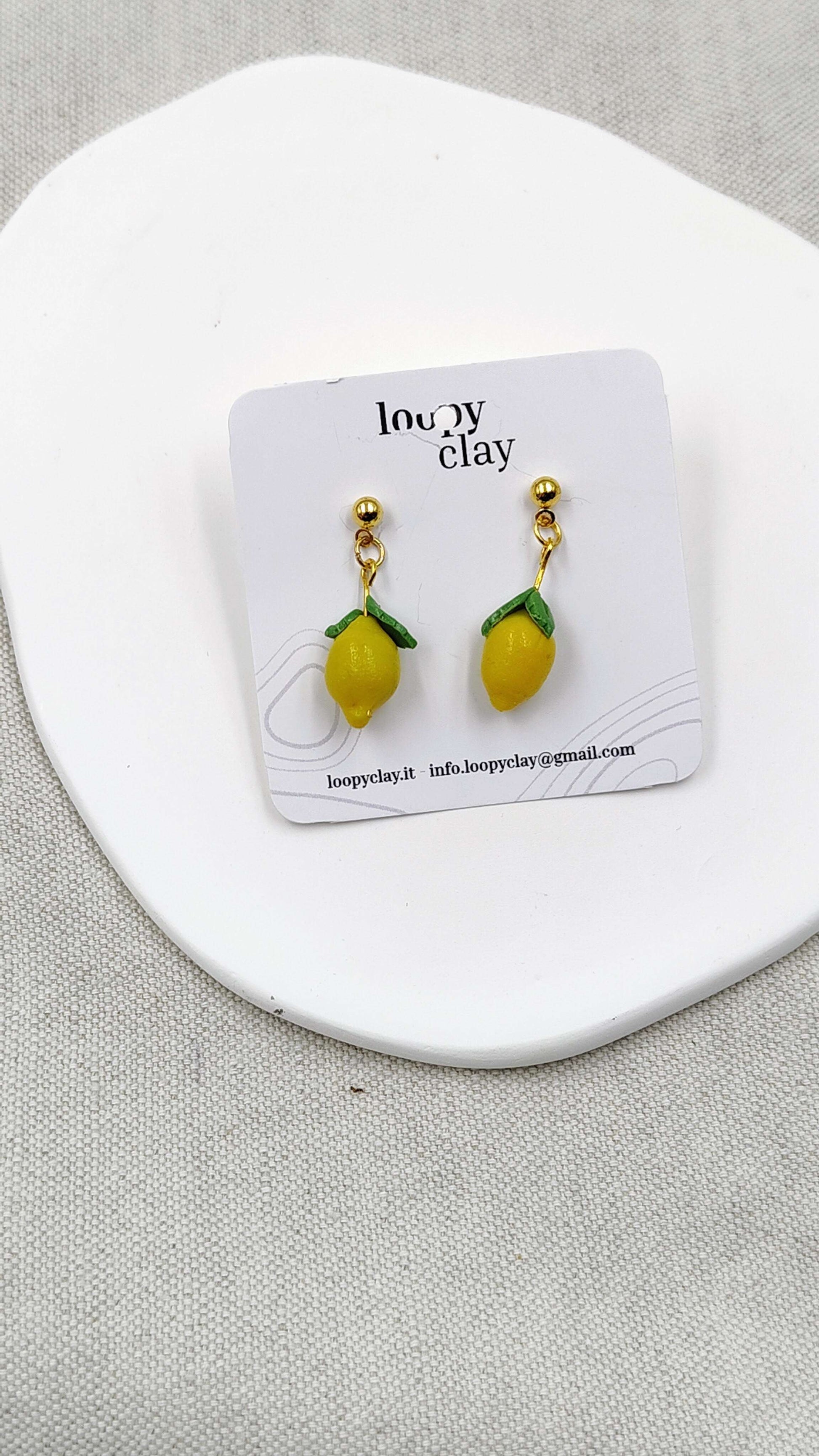 Orecchini Fragole e Limoni Kawaii | Freschezza Fruttata