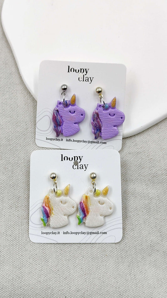 Orecchini Unicorno Fantasy | Un sogno ad occhi aperti