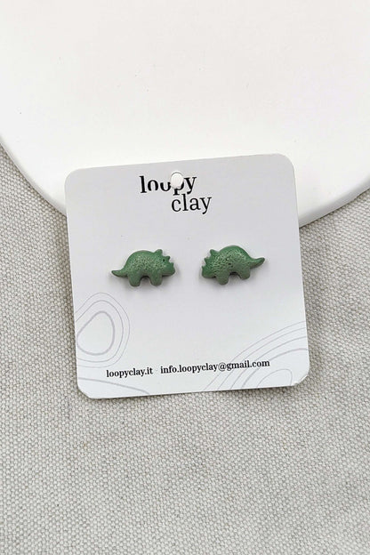 Orecchini Dinosauro Kawaii | Preistoria con un tocco di tenerezza