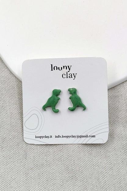 Orecchini Dinosauro Kawaii | Preistoria con un tocco di tenerezza