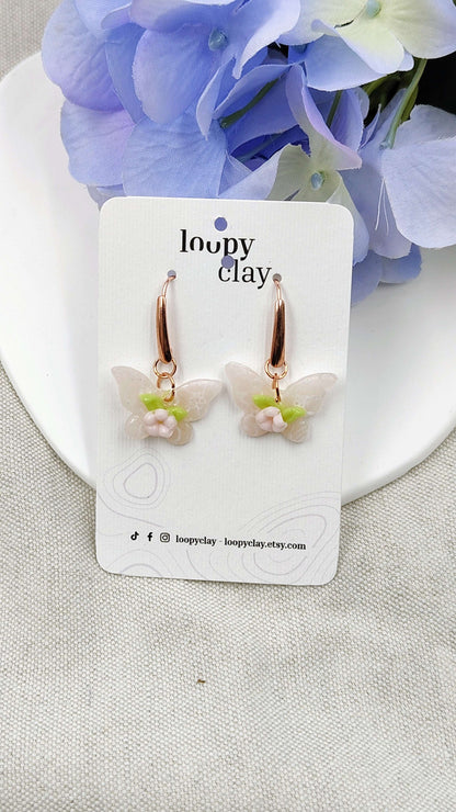 Orecchini Farfalla in Acciaio | Contemporaneità e Natura