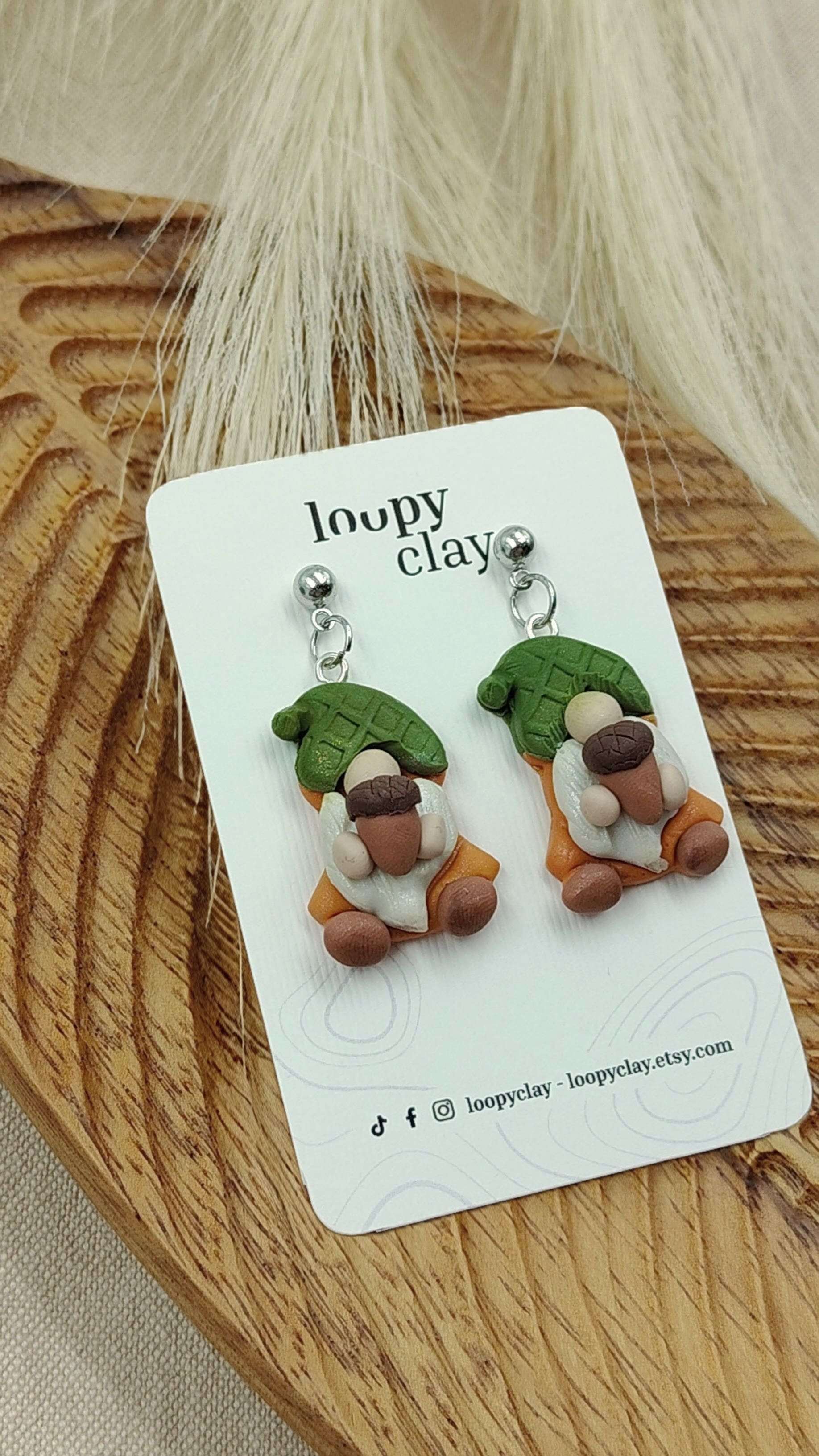 Orecchini Nani Autunnali | Custodi del Bosco