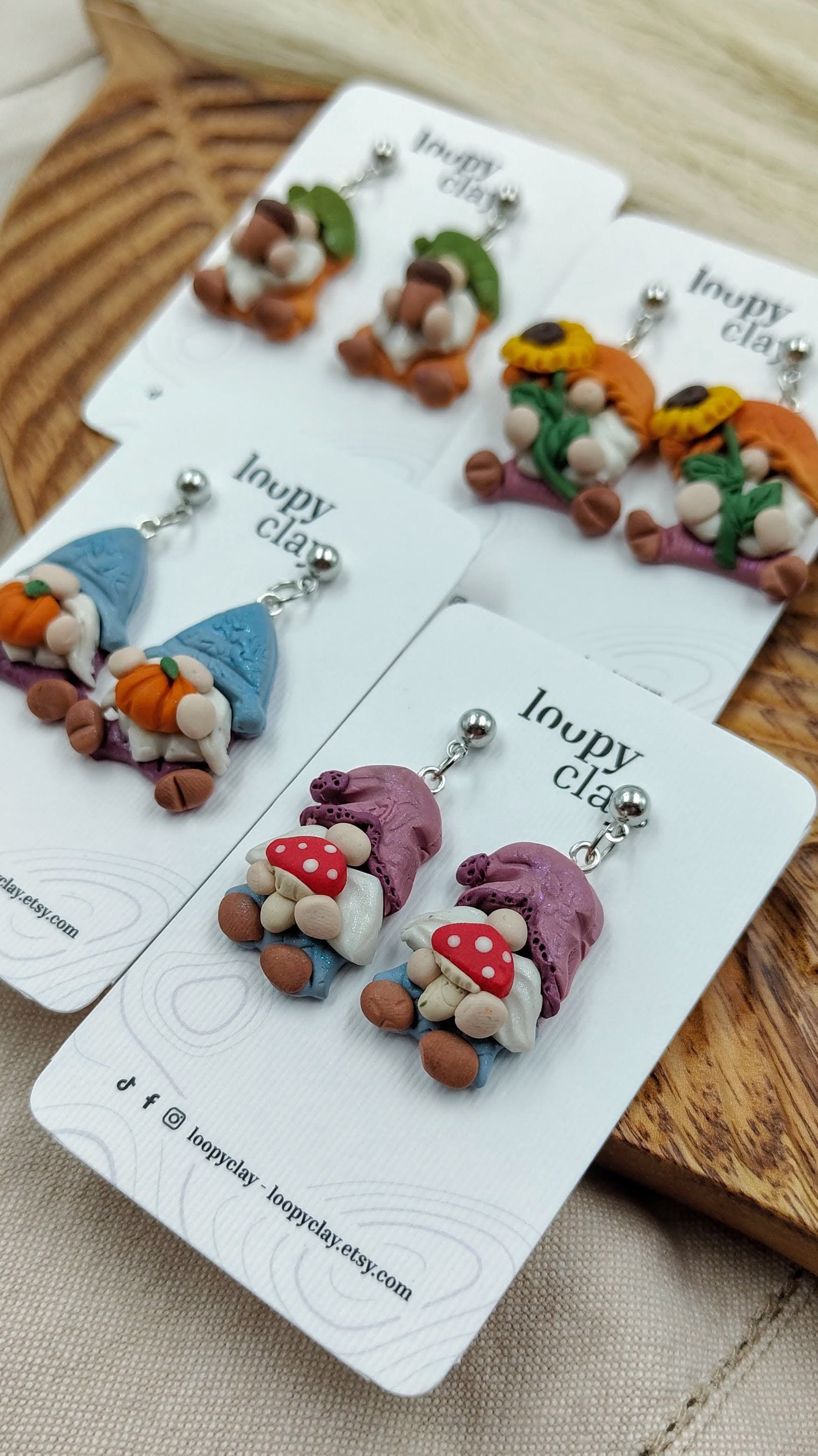 Orecchini Nani Autunnali | Custodi del Bosco