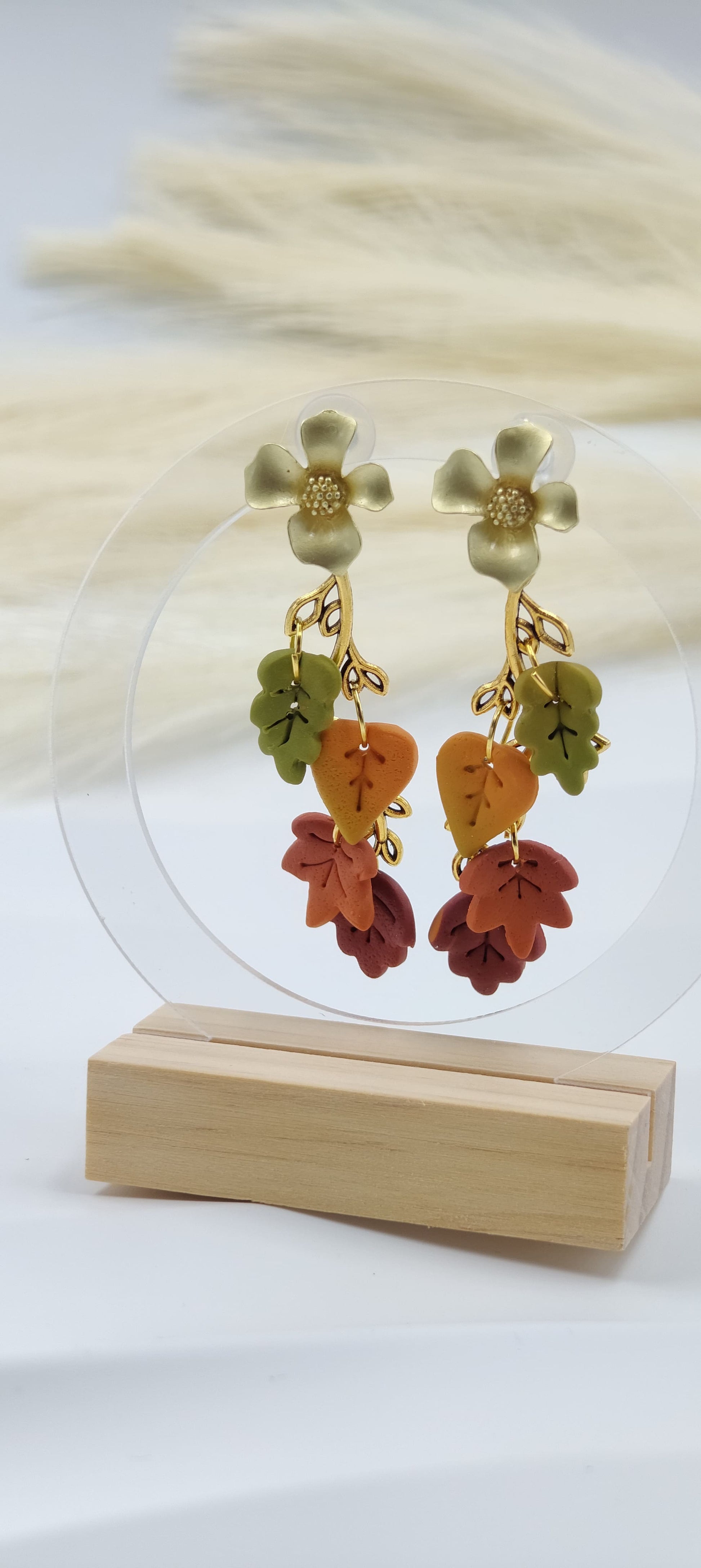 Orecchini Foglie d’Autunno stile Boho | Ma con eleganza