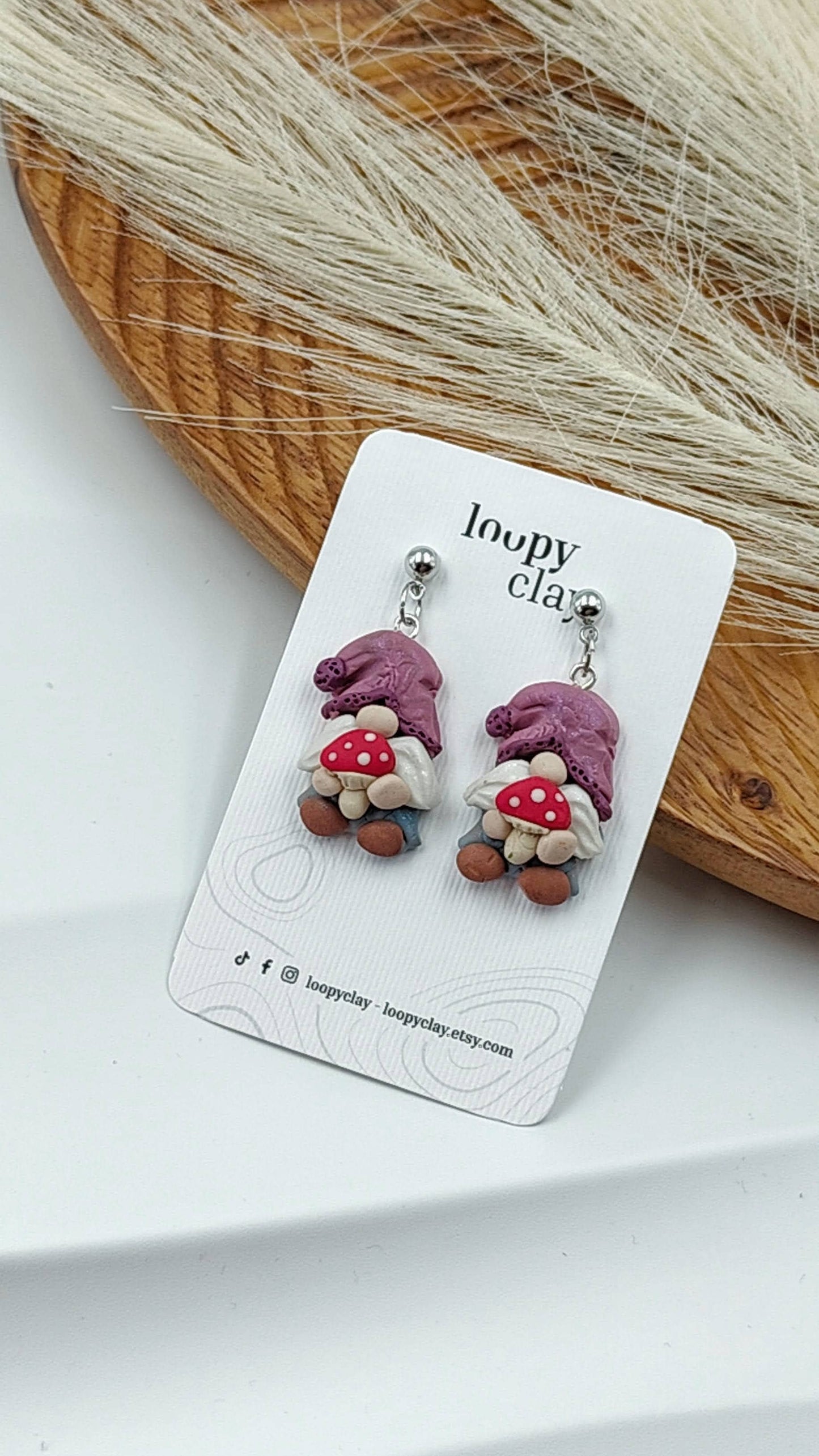 Orecchini Nani Autunnali | Custodi del Bosco