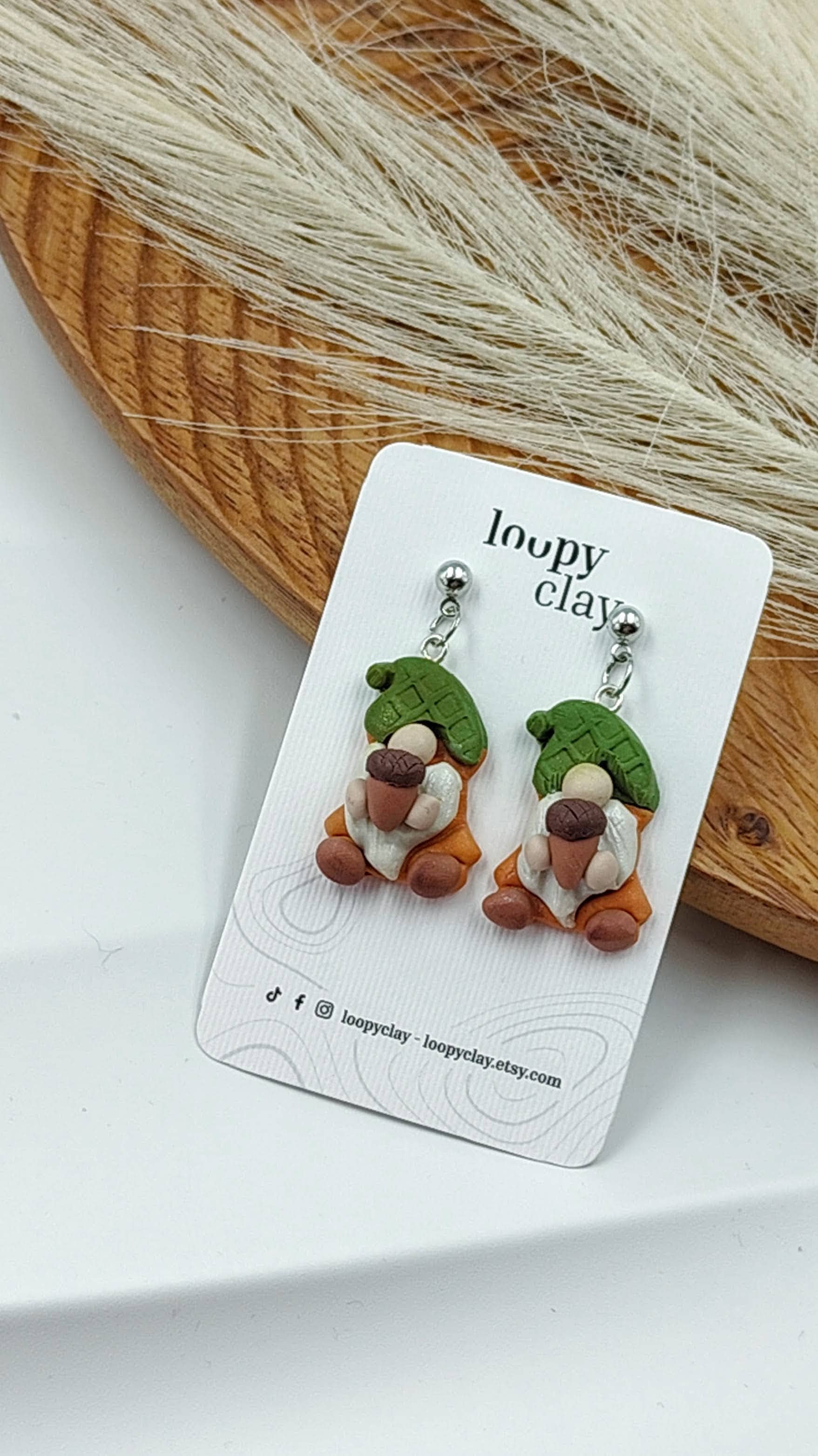 Orecchini Nani Autunnali | Custodi del Bosco