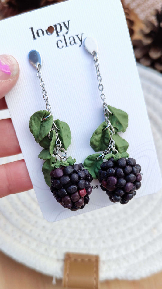 Orecchini Mora Piccoli Frutti | Piccoli Frutti, Grande Personalità