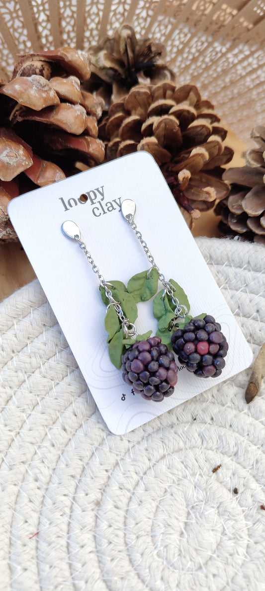 Orecchini Mora Piccoli Frutti | Piccoli Frutti, Grande Personalità