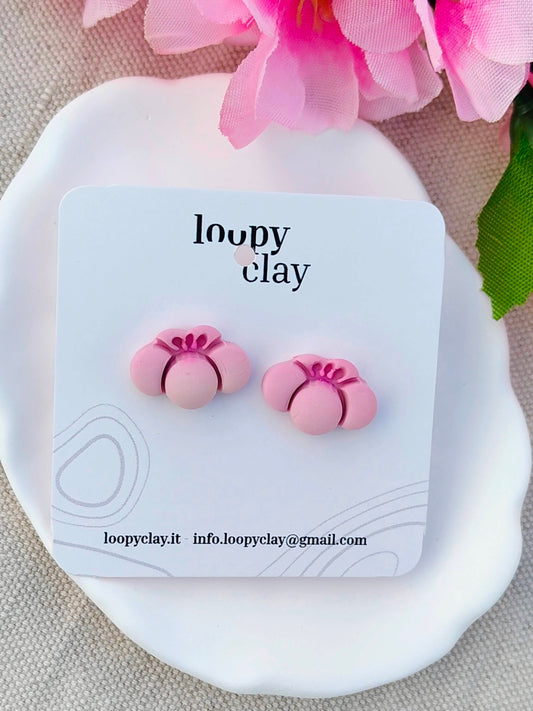 Orecchini Sakura Zen (Versione Stilizzata) | Collezione I Love Japan