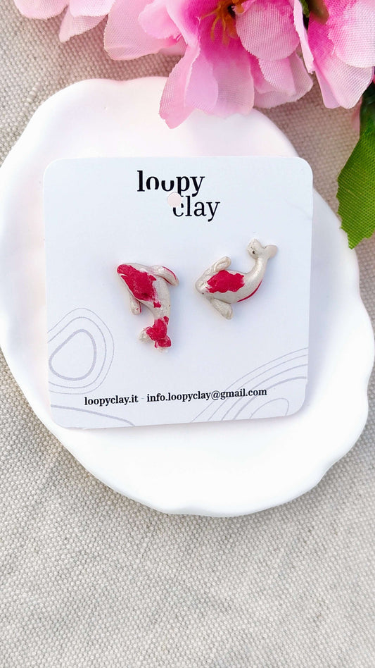 Orecchini a Bottone Mini | "Chiisana Yume" (Piccolo Sogno)