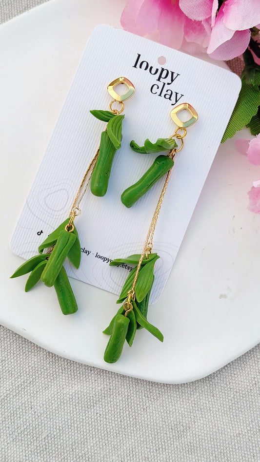 Orecchini Pendenti Bamboo Dream | I Love Japan