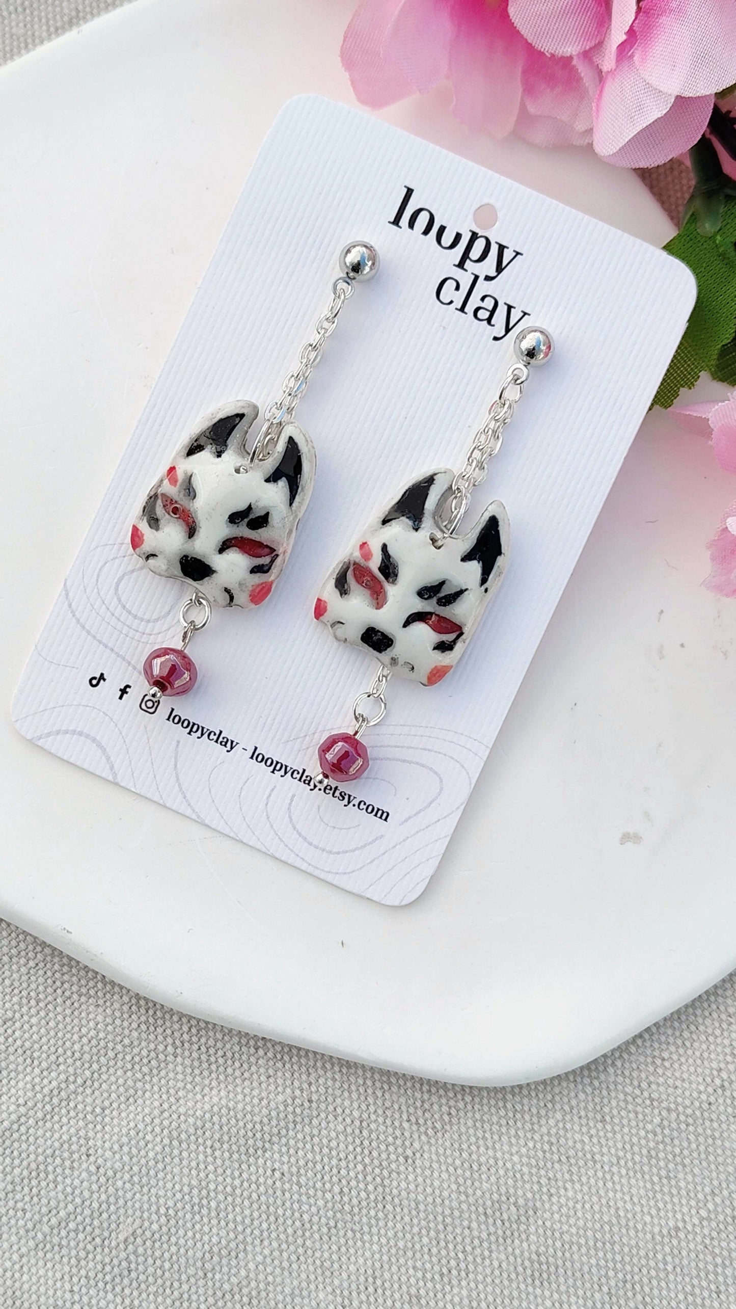 Orecchini Kitsune Spirit | Collezione I Love Japan