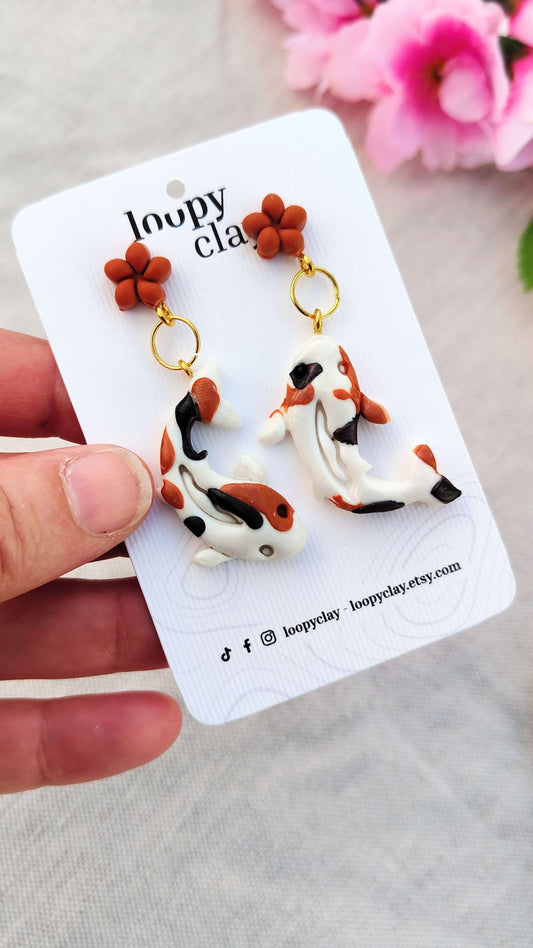 Orecchini Pendenti | "Kawa no Odori" (Danza del Fiume)