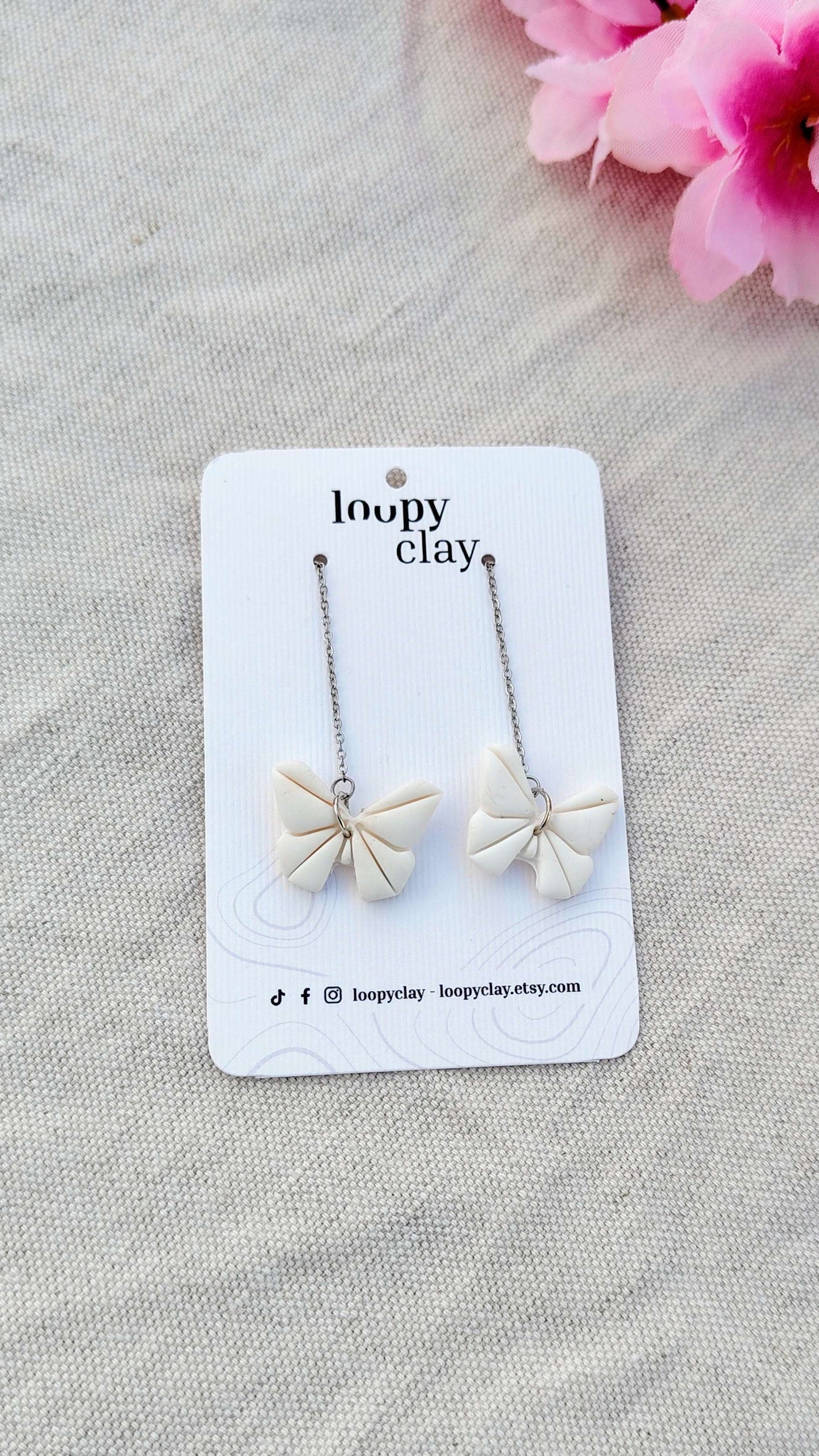 Orecchini Origami Farfalla | Collezione I Love Japan