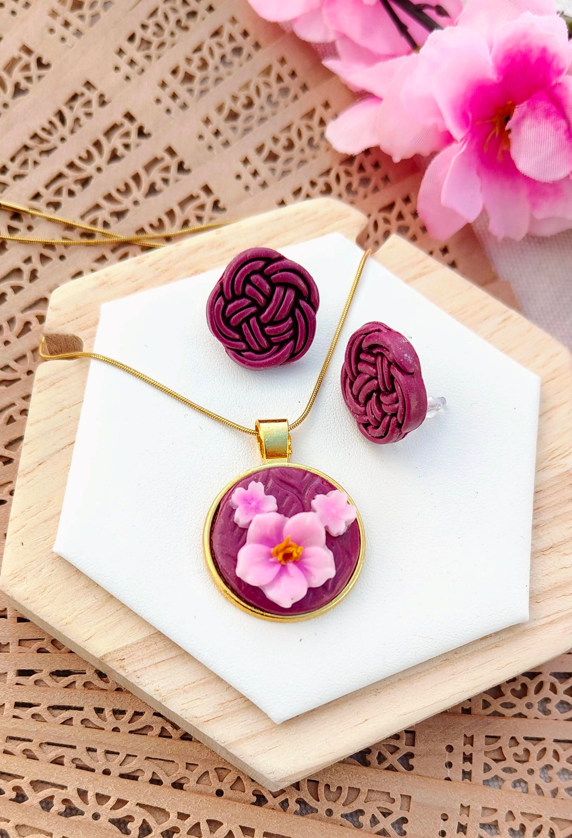 Collana Sakura "Petite Bloom" (Versione Small) | I Love Japan parure