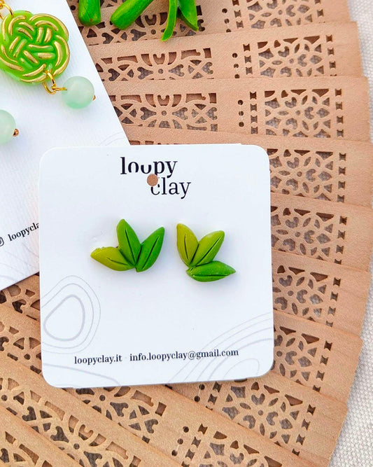 Orecchini a Lobo Micro Bamboo | I Love Japan