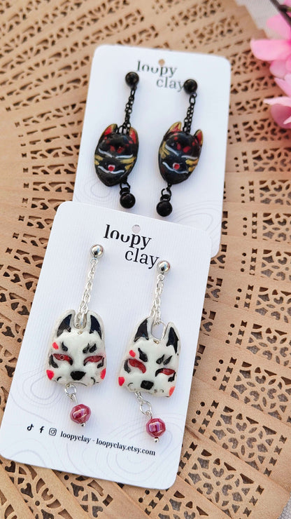 Orecchini Kitsune Spirit | Collezione I Love Japan