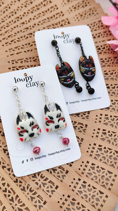 Orecchini Kitsune Spirit | Collezione I Love Japan