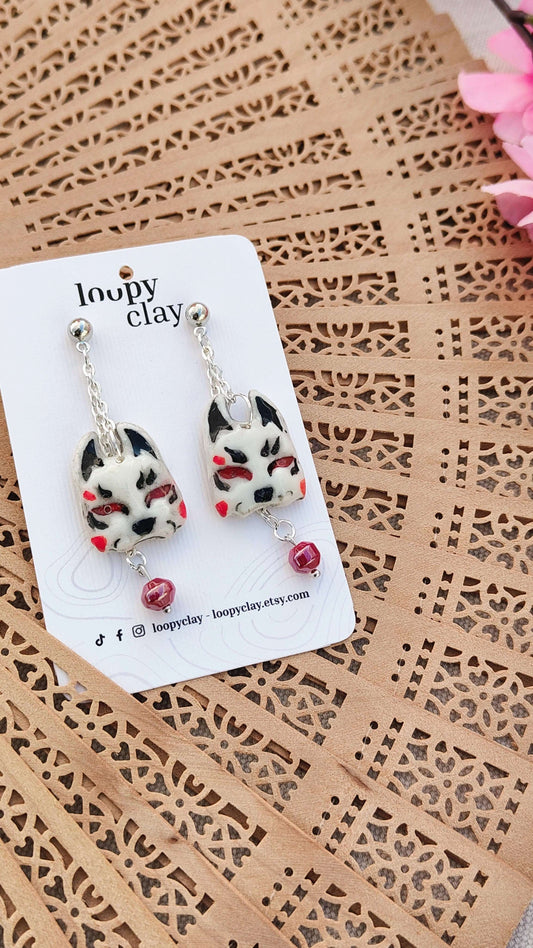 Orecchini Kitsune Spirit | Collezione I Love Japan