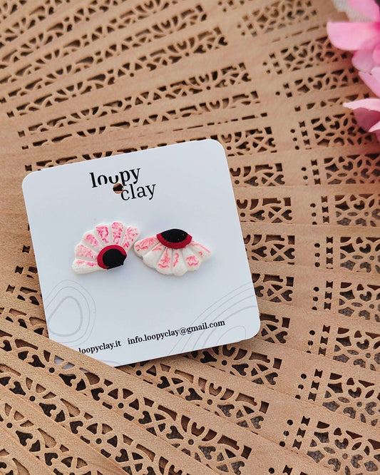 Orecchini Sensu "Tradizione Imperiale" (Rosso e Oro) | Collezione I Love Japan