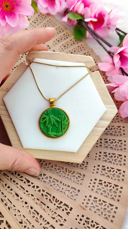 Collana Bamboo Forest Cameo | I Love Japan