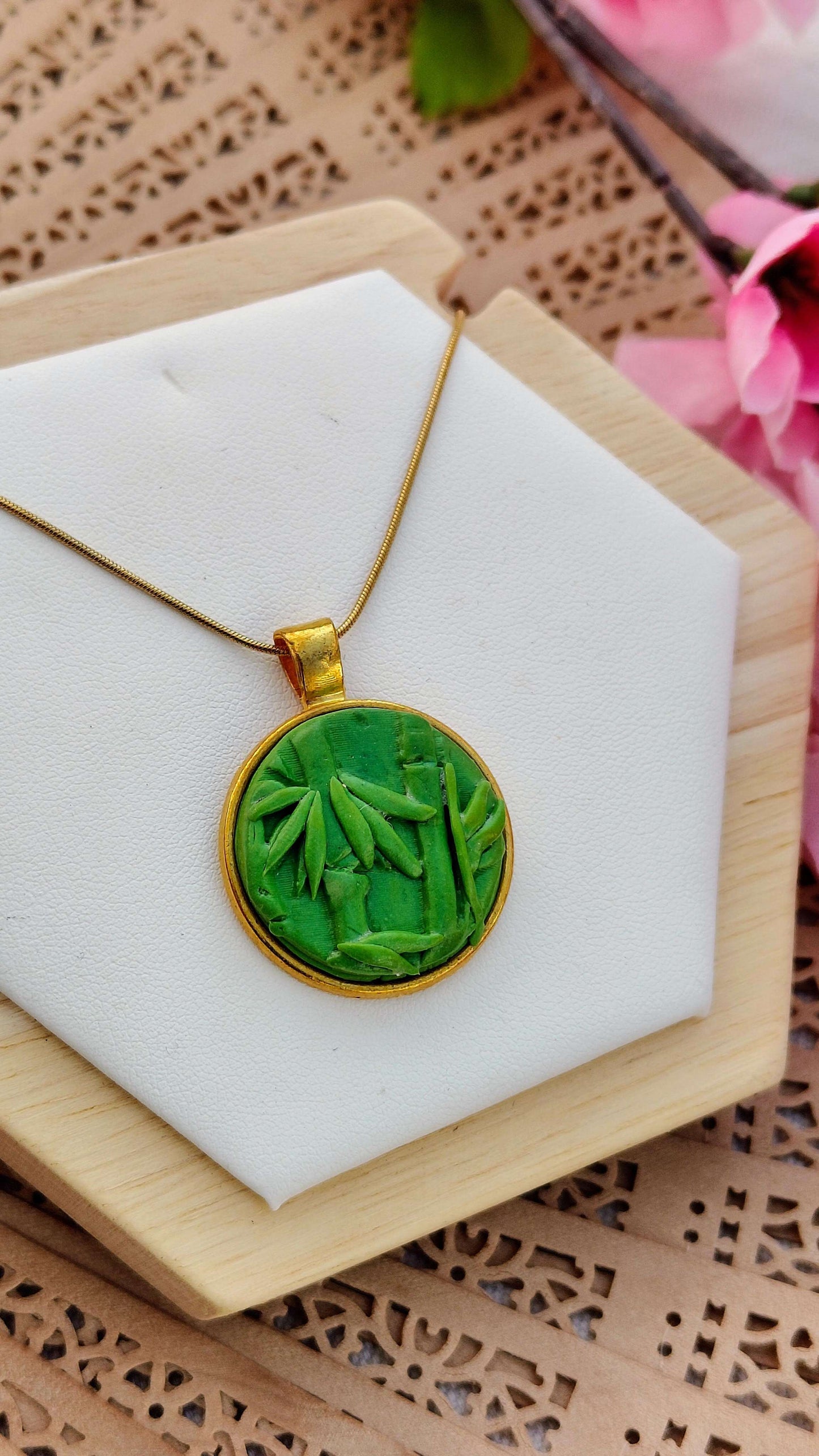 Collana Bamboo Forest Cameo | I Love Japan
