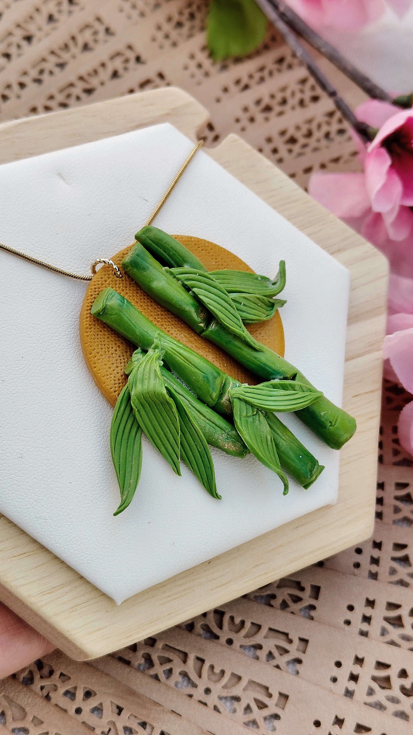 Collana Bamboo Zen Circle | I Love Japan