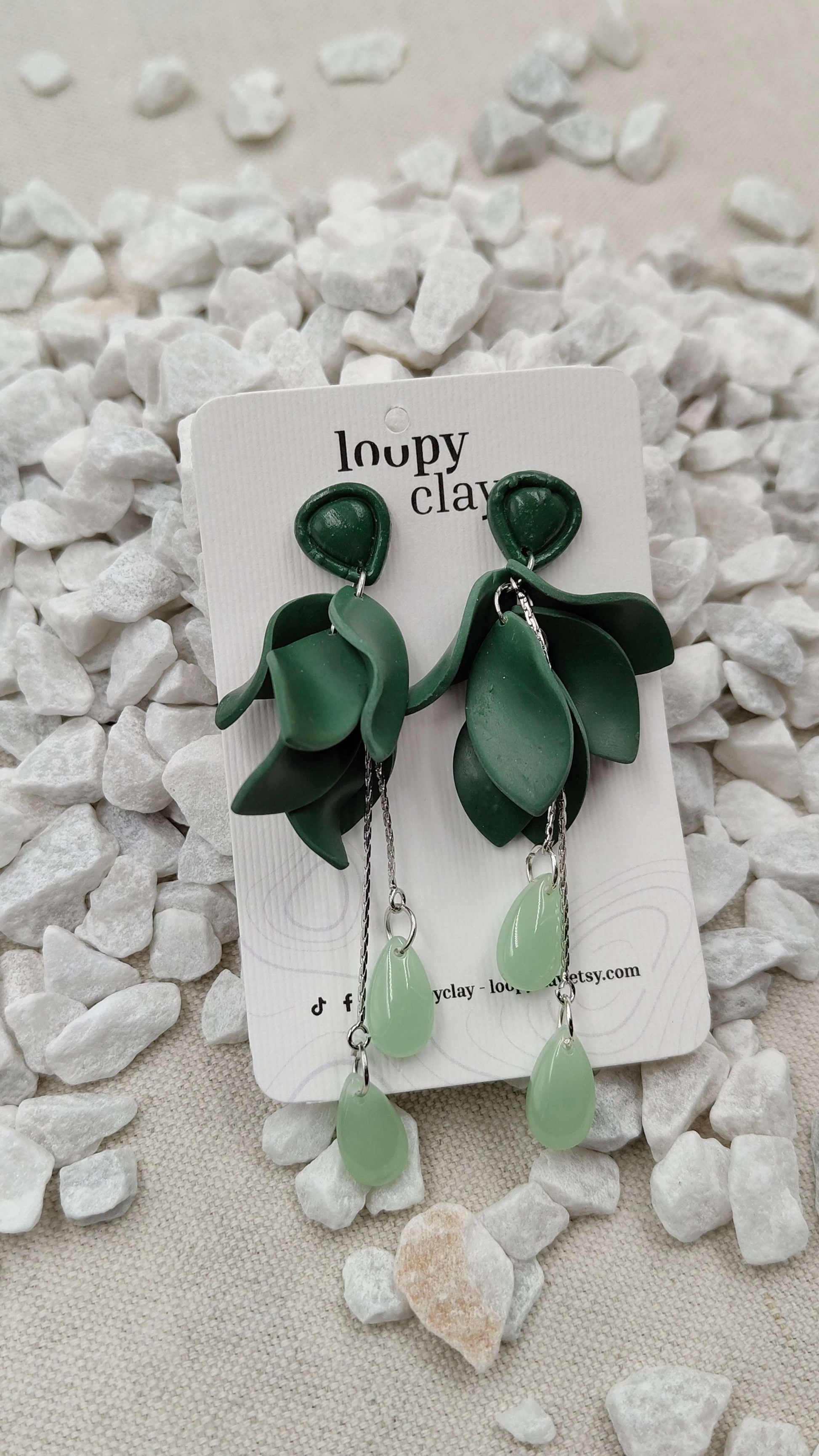 Orecchini "Essenza Smeraldo" | Profondità e Riflessi di Luce