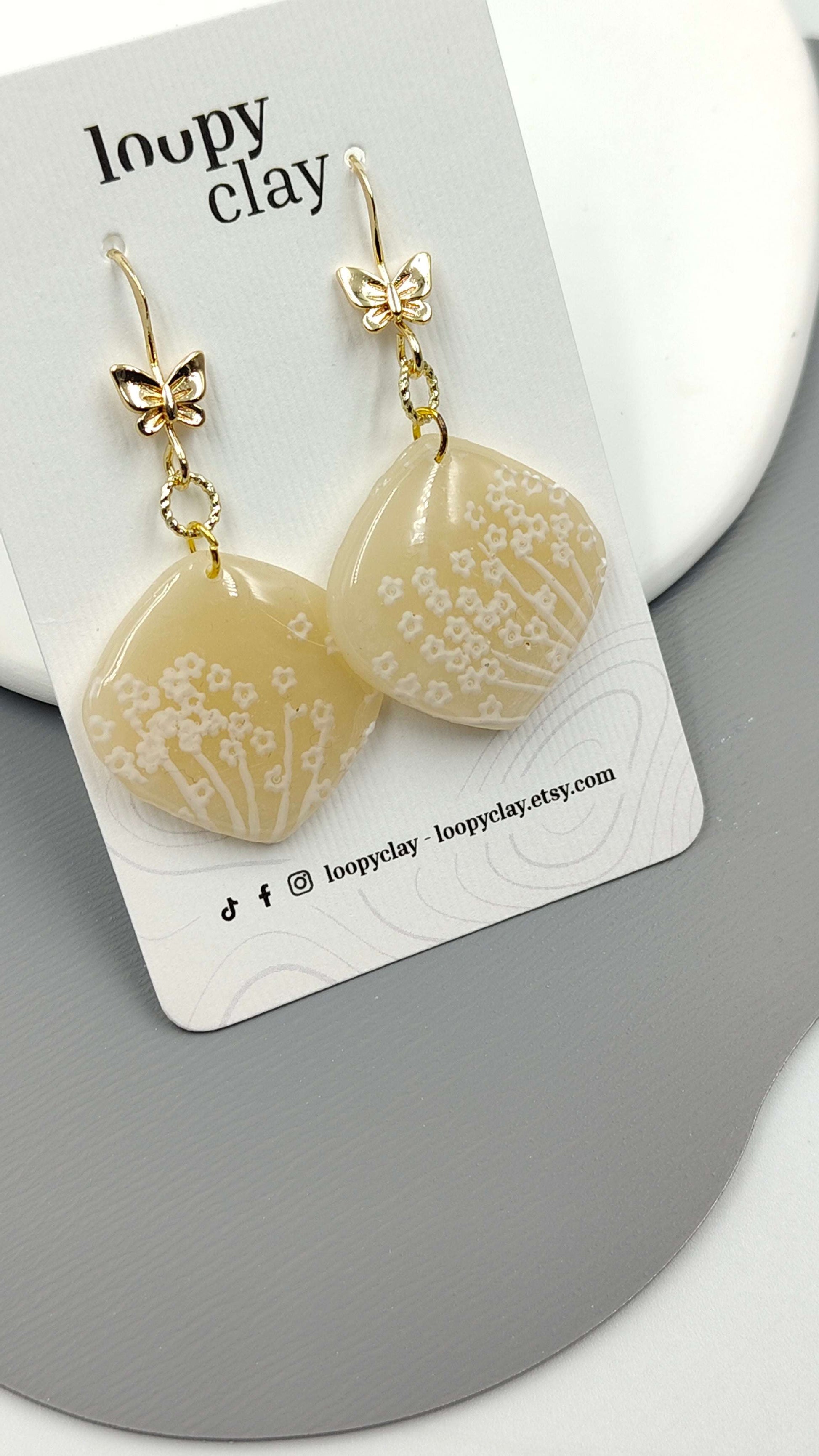 Orecchini Natura Sognante | Ricamo di Seta Antico