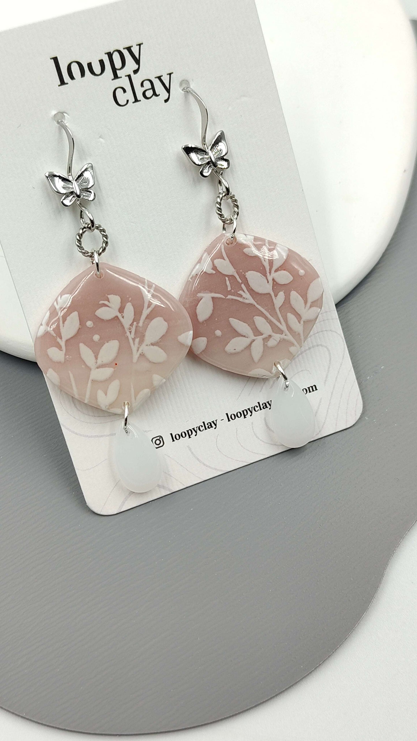 Orecchini Pendenti Artigianali | Natura Sognante Giardino di Seta