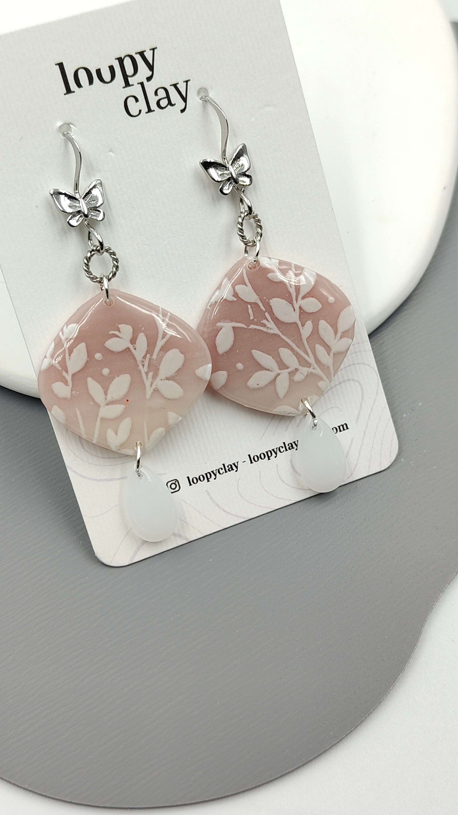 Orecchini Pendenti Artigianali | Natura Sognante Giardino di Seta