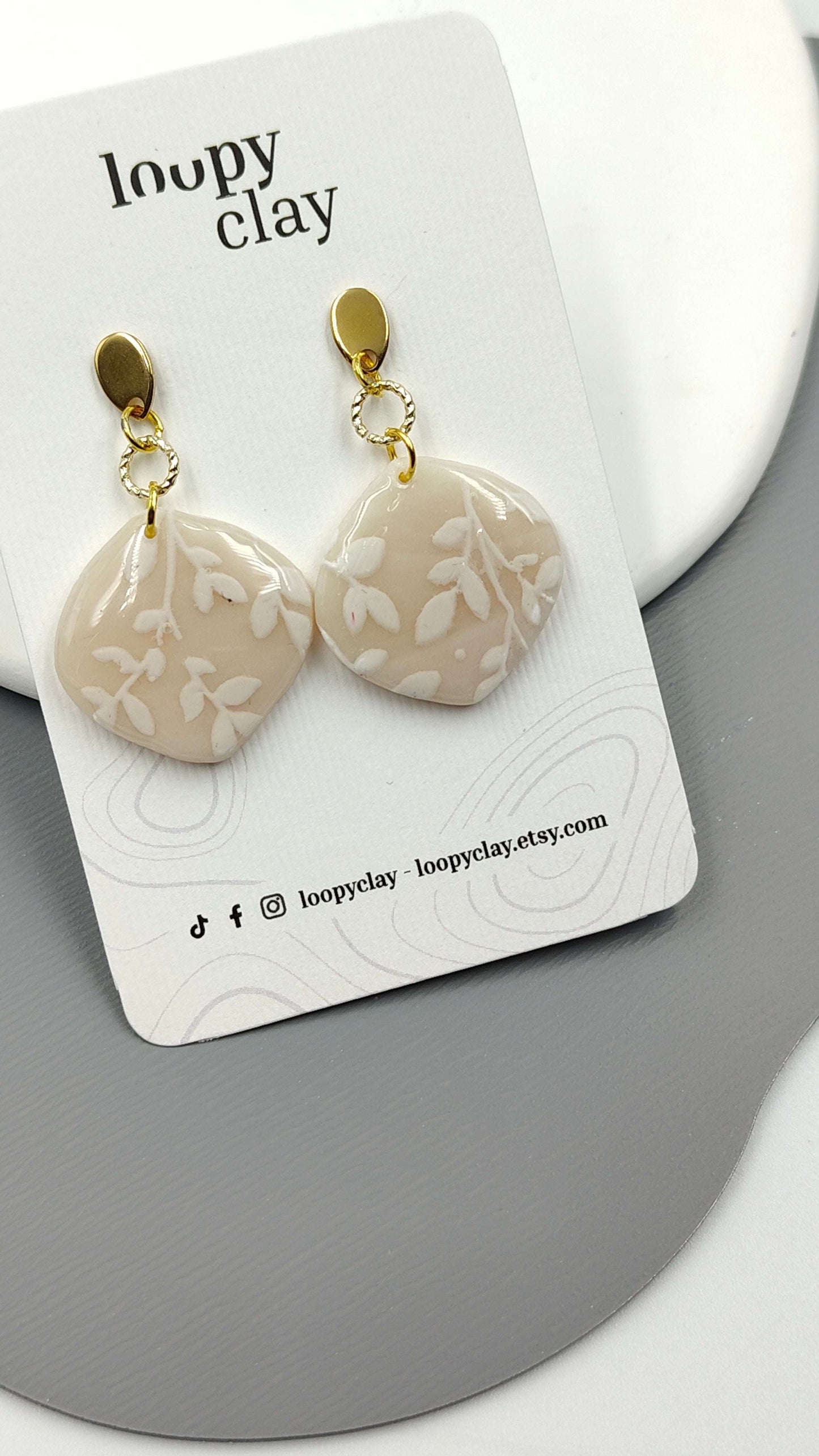 Orecchini Pendenti Artigianali | Natura Sognante Giardino di Seta