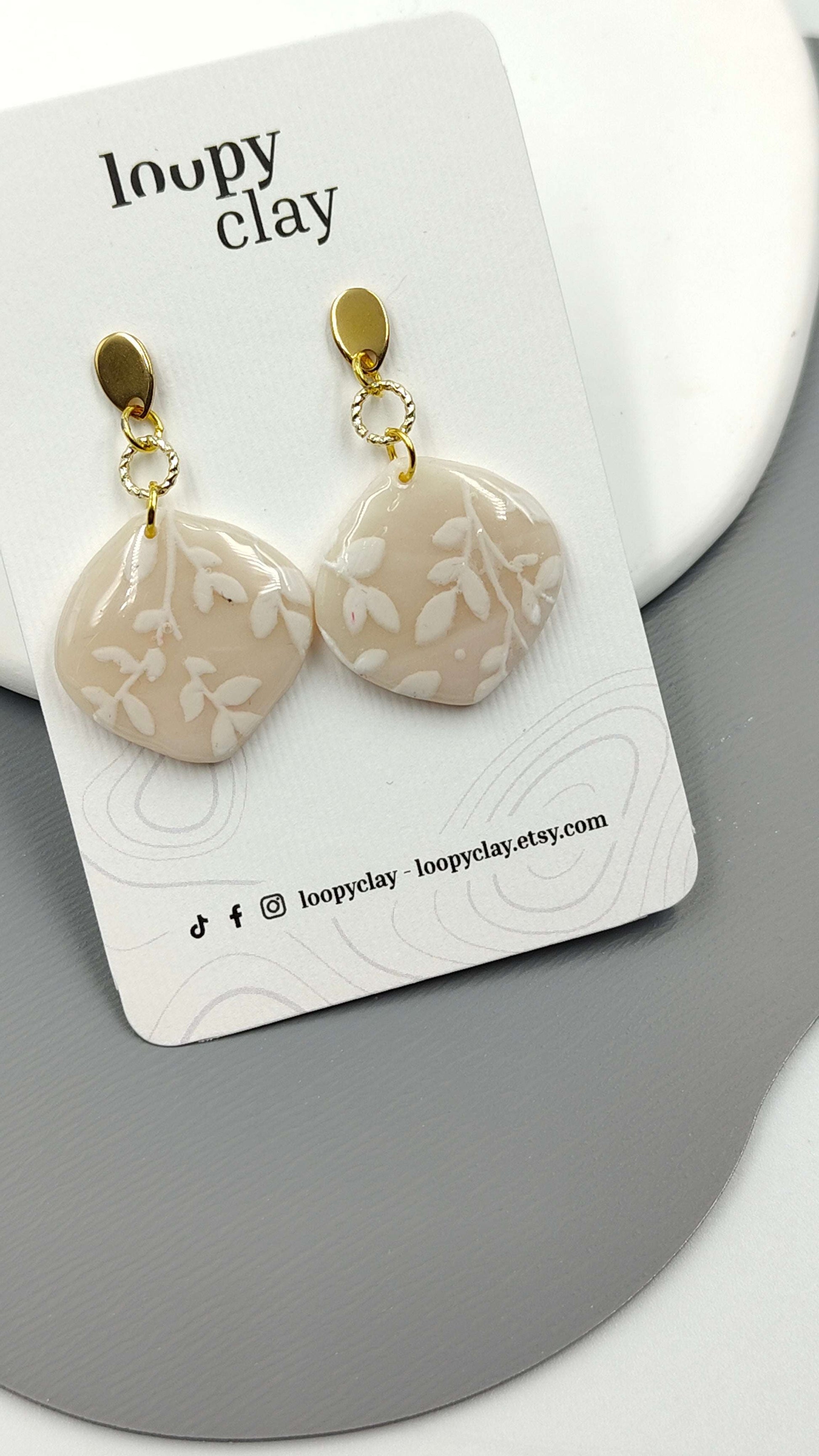 Orecchini Pendenti Artigianali | Natura Sognante Giardino di Seta