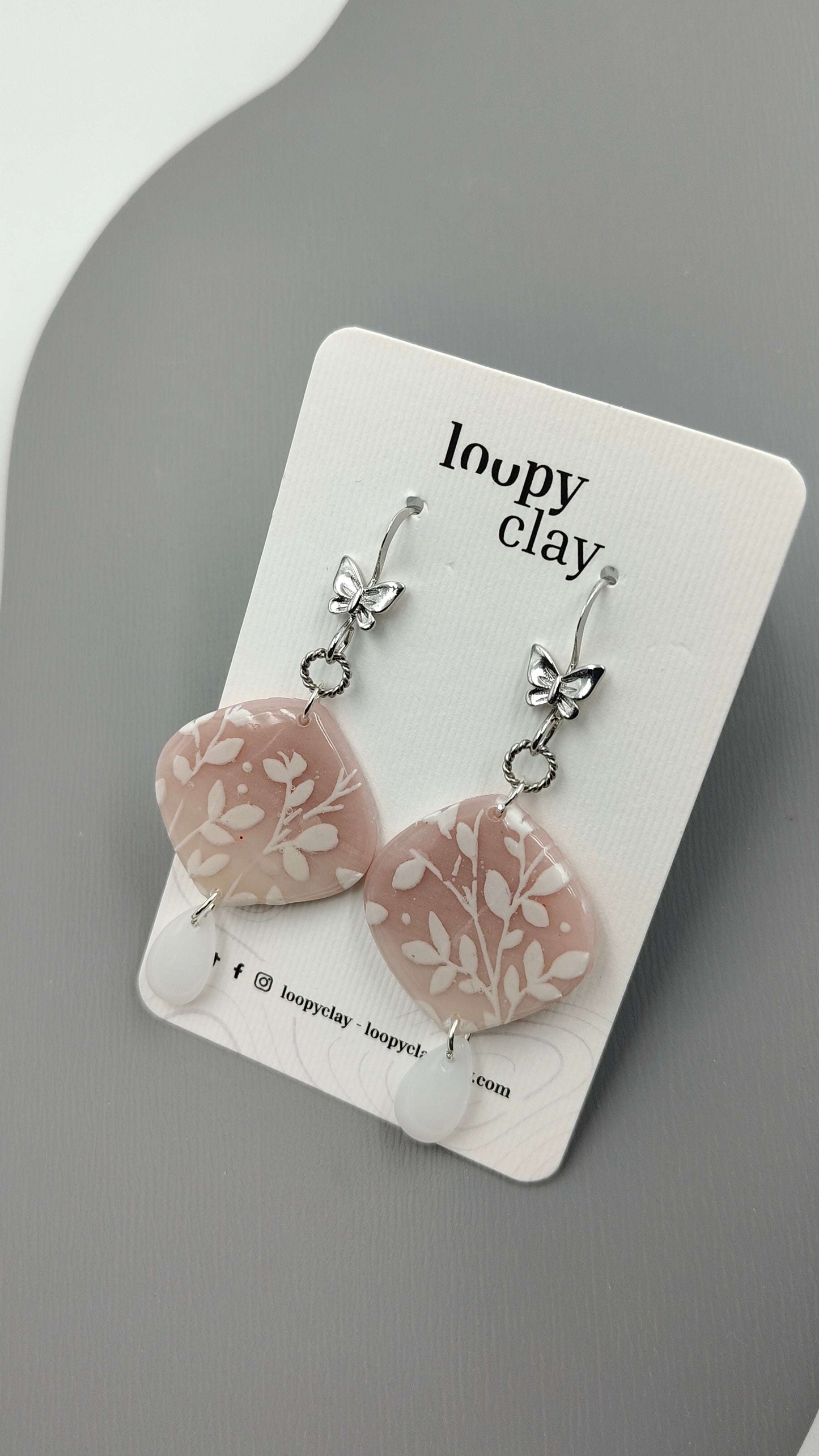 Orecchini Pendenti Artigianali | Natura Sognante Giardino di Seta