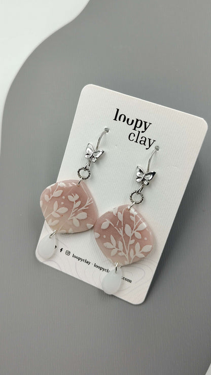 Orecchini Pendenti Artigianali | Natura Sognante Giardino di Seta