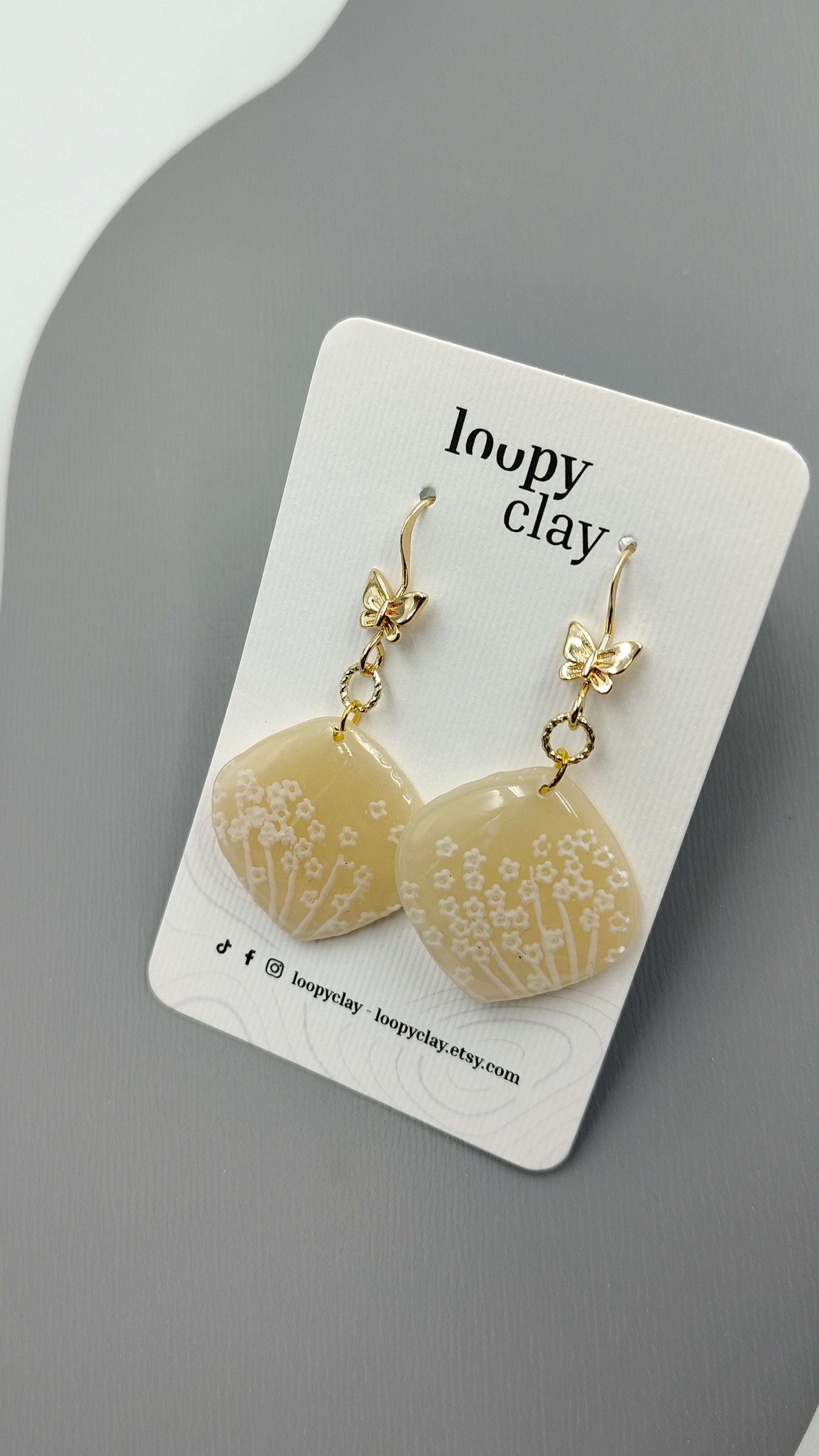 Orecchini Natura Sognante | Ricamo di Seta Antico