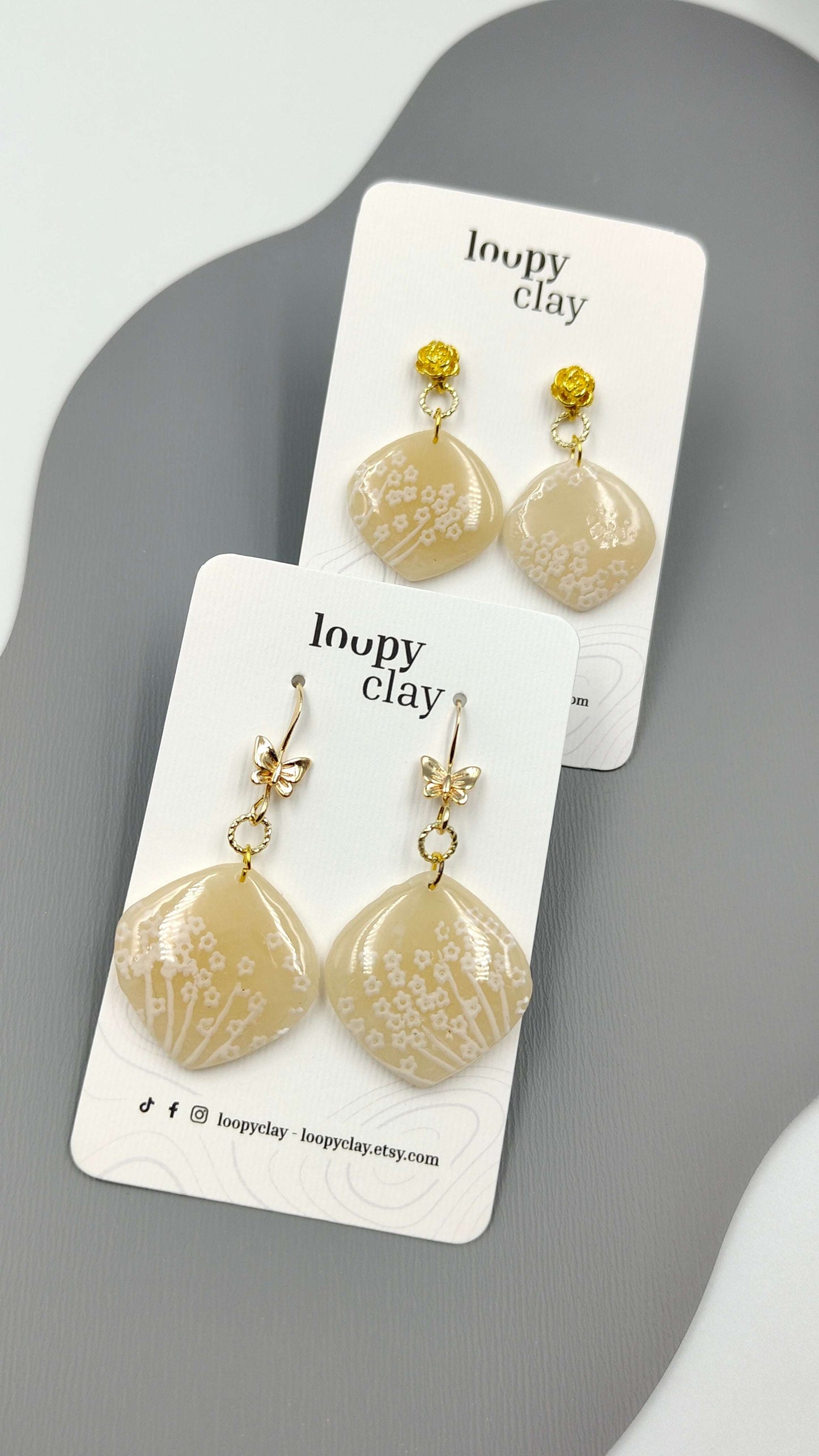 Orecchini Natura Sognante | Ricamo di Seta Antico