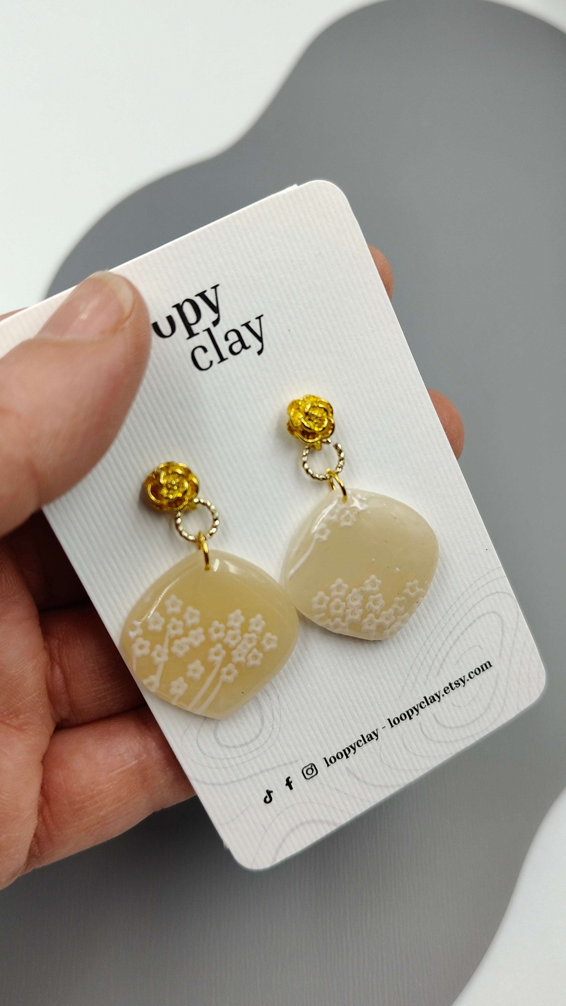 Orecchini Natura Sognante | Ricamo di Seta Antico