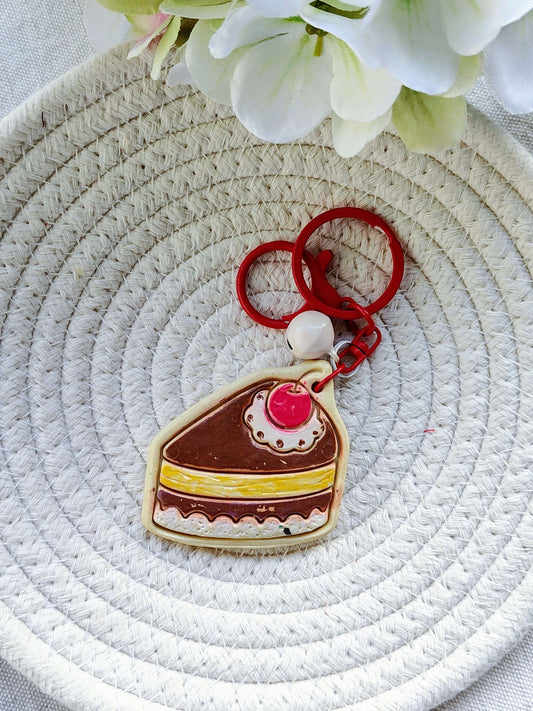 Collezione Kawaii | Portachiavi Fetta di Torta Golosa