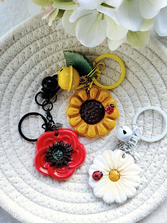 Collezione Primavera | Portachiavi Fiori di Campo